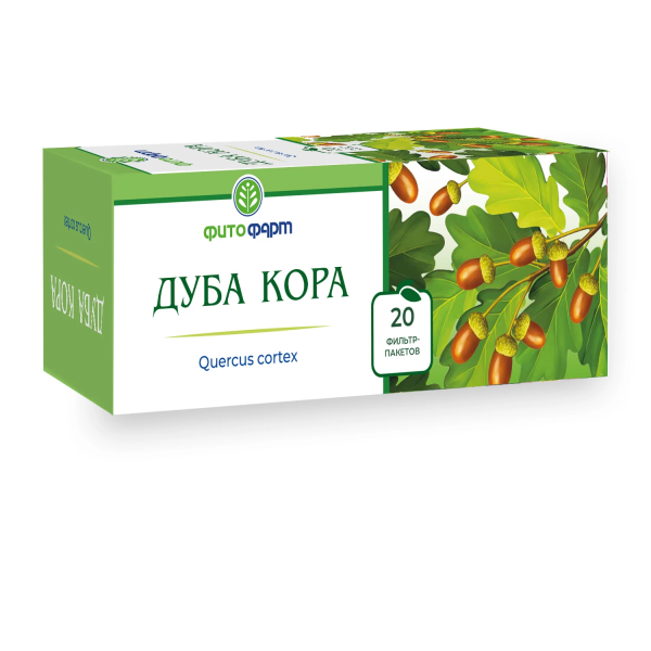 Дуба кора кора-порошок 1.5г №20 фото в интернет-аптеке "Фармсервис"