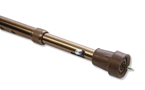 Трость опорная телескопическая металлическая с ортопедической пластмассовой рукояткой AMCT23 фото в интернет-аптеке "Фармсервис"