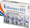 Монтрал МЛ таблетки, покрытые плёночной оболочкой 5мг+10мг №30 детальное фото в интернет-аптеке "Фармсервис"