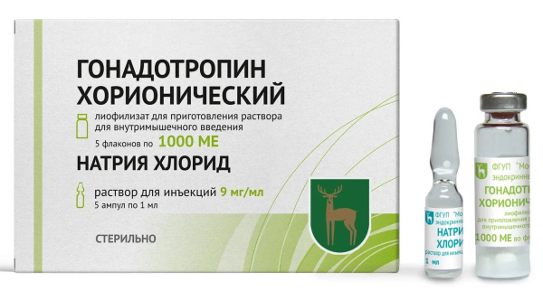 Гонадотропин хорионический лиофилизат для приготовления раствора для внутримышечного введения 1000МЕ x 1000МЕ №5 фото в интернет-аптеке "Фармсервис" Гонадотропин хорионический лиофилизат для приготовления раствора для внутримышечного введения 1000МЕ x 1000МЕ №5 фото в интернет-аптеке "Фармсервис"