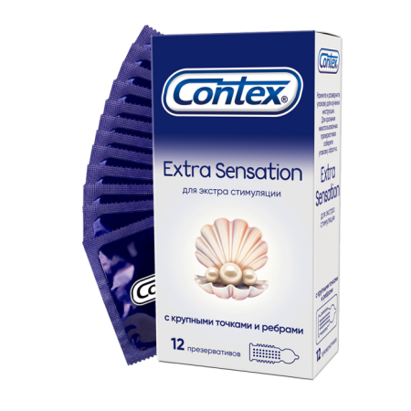 Презерватив CONTEX №12 Extra Sensation детальное фото в интернет-аптеке "Фармсервис"