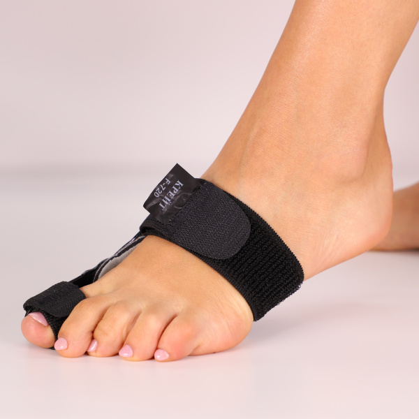 Бандаж для плюснефалангового сустава Крейт F-720 универсальный (черный) фото в интернет-аптеке "Фармсервис"