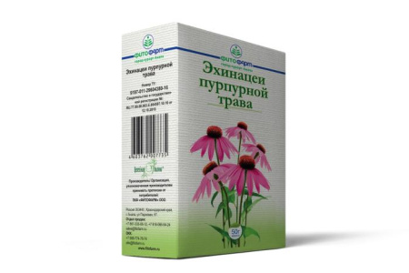 Эхинацеи пурпурной трава пак. 50г детальное фото в интернет-аптеке "Фармсервис"