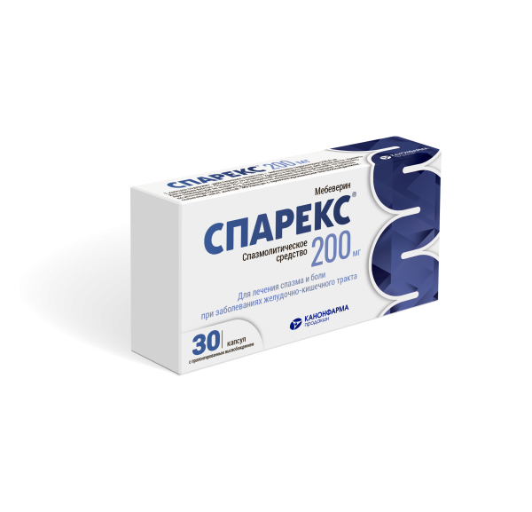 Спарекс капсулы с пролонгированным высвобождением 200мг №30 фото в интернет-аптеке "Фармсервис"