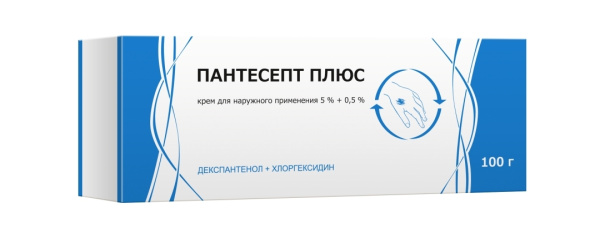 Пантесепт плюс крем для наружного применения 5%+0.5% x 100г №1 фото в интернет-аптеке "Фармсервис"