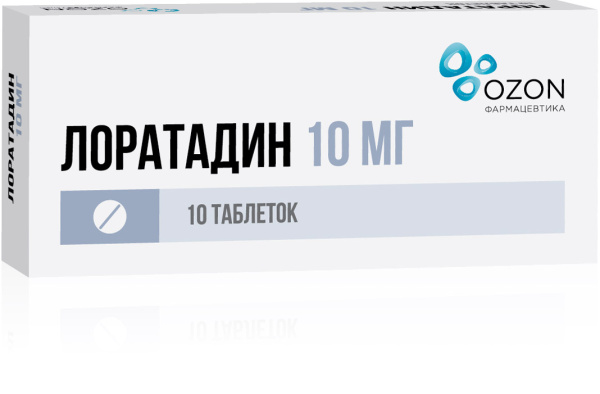 Лоратадин таблетки 10мг №10 фото в интернет-аптеке "Фармсервис" Лоратадин таблетки 10мг №10 фото в интернет-аптеке "Фармсервис"