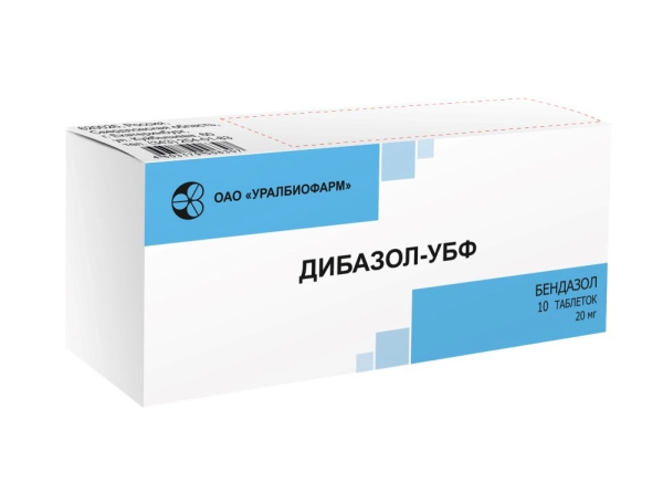 Дибазол-УБФ таблетки 20мг №10 фото в интернет-аптеке "Фармсервис"