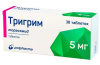 Тригрим таблетки 5мг №30 детальное фото в интернет-аптеке "Фармсервис"