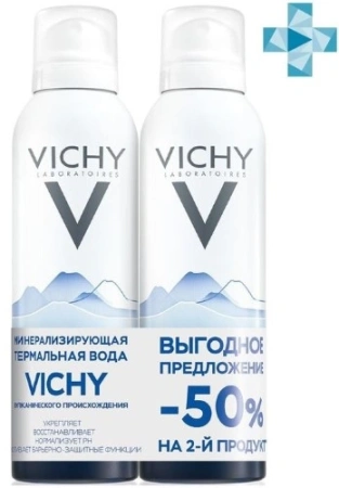 VICHY вода термальная минерализирующая 150мл №2 детальное фото в интернет-аптеке "Фармсервис"