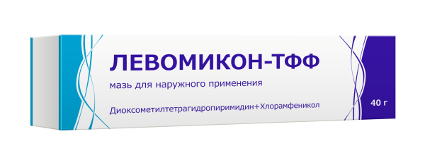 Левомикон-ТФФ мазь для наружного применения 4г/100г+0.75г/100г x 40г №1 фото в интернет-аптеке "Фармсервис"