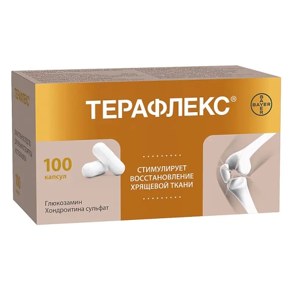 Терафлекс капсулы 500мг+400мг №100 фото в интернет-аптеке "Фармсервис"