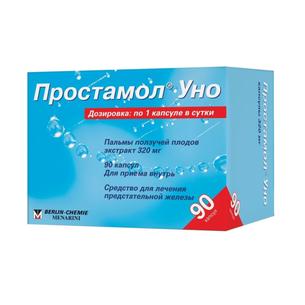 Простамол Уно капсулы 320мг №90 фото в интернет-аптеке "Фармсервис" Простамол Уно капсулы 320мг №90 фото в интернет-аптеке "Фармсервис"