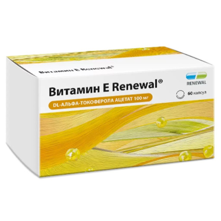 Витамин Е Renewal® детальное фото в интернет-аптеке "Фармсервис"