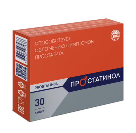 ПРОСТАТИНОЛ / PROSTATINOL капсулы 30 шт детальное фото в интернет-аптеке "Фармсервис"