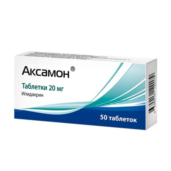 Аксамон таблетки 20мг №50 фото в интернет-аптеке "Фармсервис"